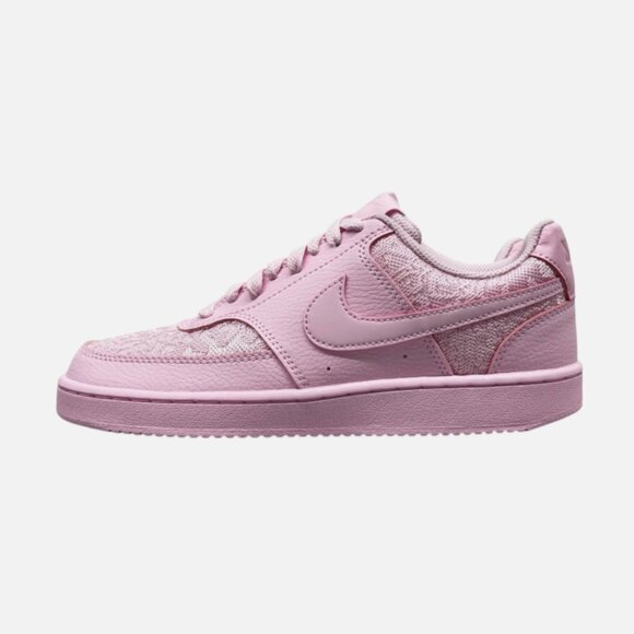 Nike Court Vision Low Womens’s Pink Lace Foam Viral Tik Tok - Picture 4 of 8